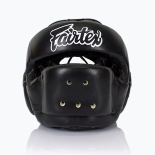 Bokso šalmas Fairtex Full Face Protector black