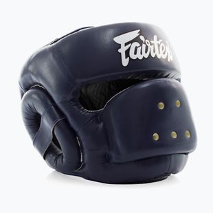Bokso šalmas Fairtex Full Face Protector blue