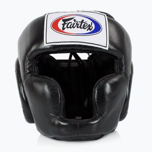 Bokso šalmas Fairtex Full Coverage Style black