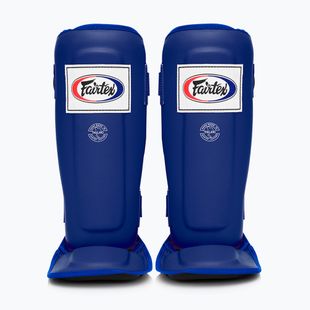 Fairtex In-Step dvigubos paminkštintos blauzdikaulių apsaugos mėlynos spalvos