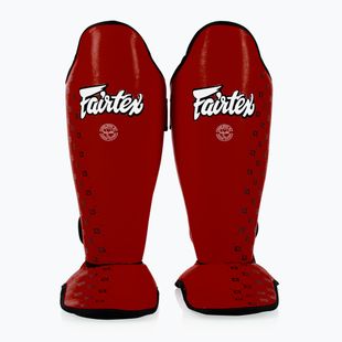 Fairtex varžybų blauzdų kilimėliai raudoni