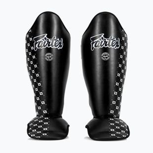 Fairtex varžybų blauzdų kilimėliai juodi