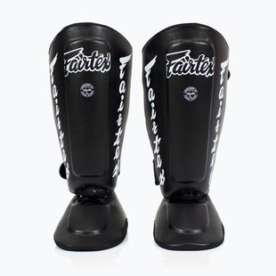 Fairtex nuimamos blauzdų apsaugos, dar žinomos kaip blauzdikaulių apsaugos. "Twister" juoda