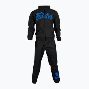Kombinezonas sauna Fairtex Vinyl black/blue