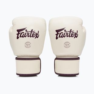 Bokso pirštinės Fairtex Real Leather Boxing khaki