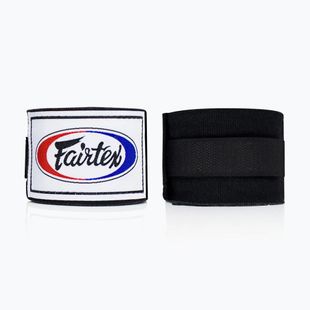 Bokso tvarsčiai Fairtex Handwraps 300 cm black