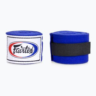Bokso raiščiai Fairtex Handwraps 300 cm blue