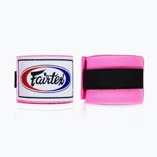 Bokso tvarsčiai Fairtex Handwraps 300 cm pink