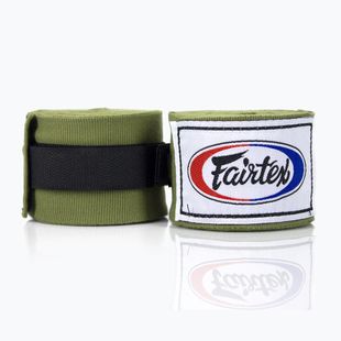 Bokso raiščiai Fairtex Handwraps 300 cm olive