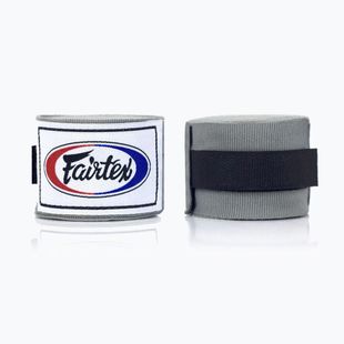 Bokso tvarsčiai Fairtex Handwraps 300 cm gray