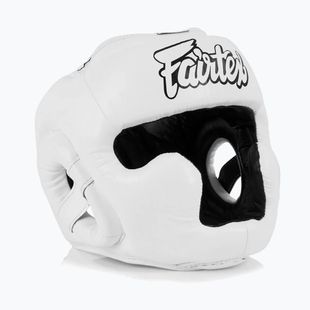 Vaikiškas bokso šalmas Fairtex Headguard for Kids white