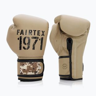 Bokso pirštinės Fairtex F-DAY 2 Limited Edition khaki