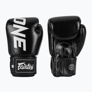 Bokso pirštinės Fairtex ONE X Fairtex Boxing black