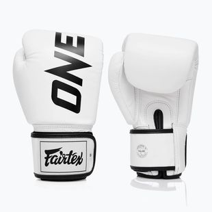 Bokso pirštinės Fairtex ONE X Fairtex Boxing white