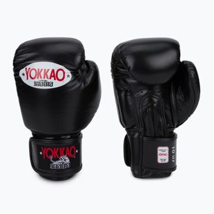 YOKKAO Matrix bokso pirštinės juodos BYGL-X-1