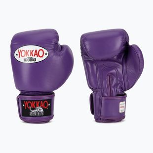 Vyriškos bokso pirštinės YOKKAO Matrix flash purple