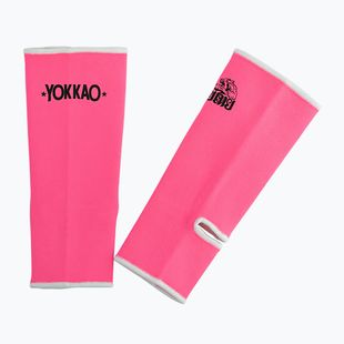 Vyriškos kulkšnies apsaugos YOKKAO Muay Thai neon pink