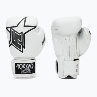 Bokso pirštinės YOKKAO Institution Boxing white