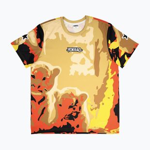 Vyriški treniruočių marškinėliai YOKKAO Tiger Family Muay Thai Workout Tee gold