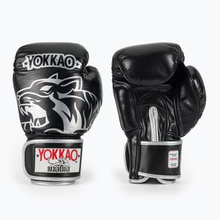 Bokso pirštinės YOKKAO Original Boxing Gloves absolute black