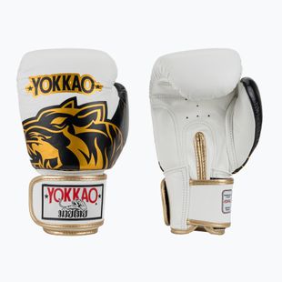 Bokso pirštinės YOKKAO Original Boxing Gloves absolute white