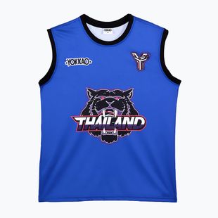 Vyriški treniruočių marškinėliai YOKKAO Tiger Workout Tank Top blue
