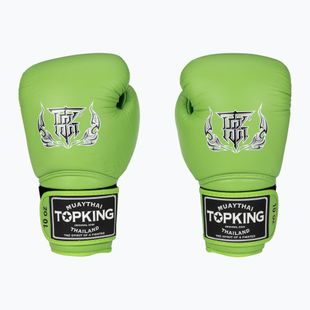 Bokso pirštinės Top King Muay Thai Super Air green