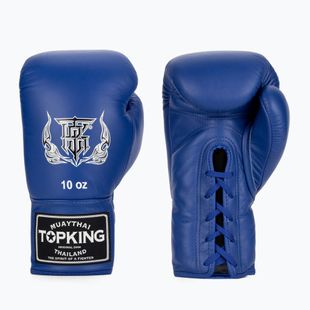 Bokso pirštinės Top King Muay Thai Pro blue