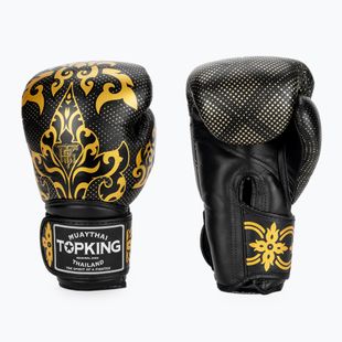Bokso pirštinės Top King Boxing Kanok black