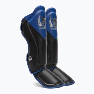 Blauzdų ir pėdų apsaugos Top King Shin Guards Blend black/blue