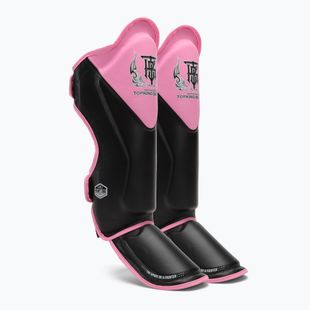 Blauzdų ir pėdų apsaugos Top King Shin Guards Blend black/pink