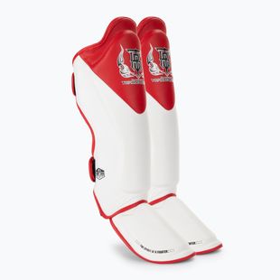 Blauzdų ir pėdų apsaugos Top King Shin Guards Blend white/red