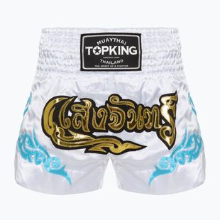 Treniruočių šortai Top King Kickboxing white