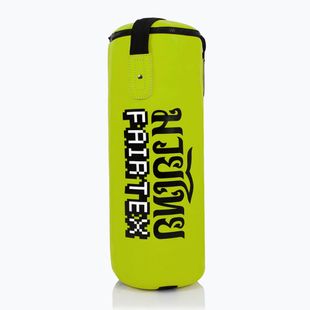 Fairtex vaikiškas sunkus bokso maišas - žalias be užpildo