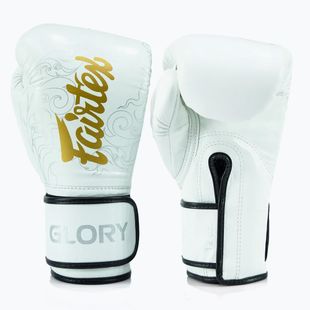 Bokso pirštinės Fairtex Glory Kickboxing Competition Training Boxing white