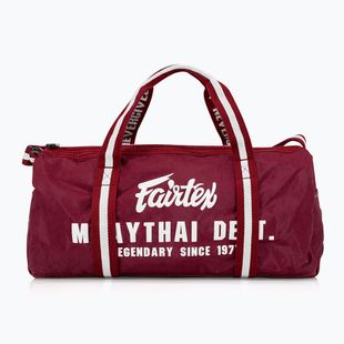 Fairtex Barrel treniruočių krepšys bordo spalvos