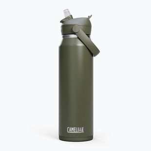 Turistinis butelis Camelbak Thrive Flip Straw Insulated SST 950 ml moss