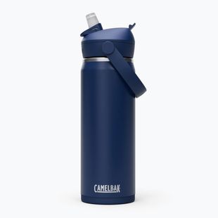 Turistinis butelis Camelbak Thrive Flip Straw Insulated SST 590 ml navy