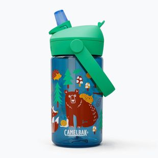 Turistinis butelis CamelBak Thrive Flip Straw Kids 400 ml friendly forest
