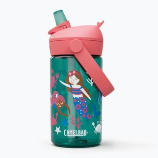 Turistinis butelis CamelBak Thrive Flip Straw Kids 400 ml mermaid friends
