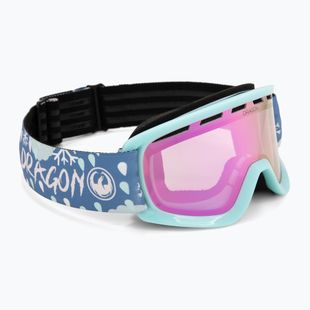 Vaikiški slidinėjimo akiniai Dragon LIL D snow dance/lumalens pink ion