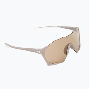Akiniai nuo saulės Nike Charged Shield matte college grey/gold mirror