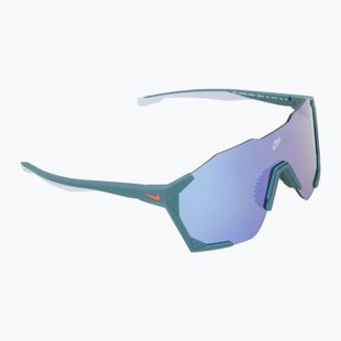 Akiniai nuo saulės Nike Charged Shield matte bicoastal/purple mirror
