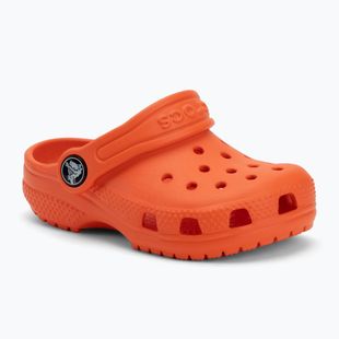 Vaikiškos šlepetės Crocs Classic Clog Kids tangerine
