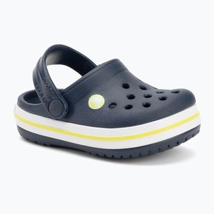 Vaikiškos šlepetės Crocs Crocband Clog Kids navy/citrus