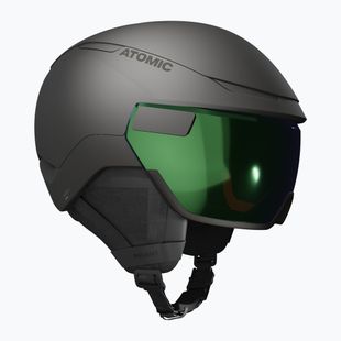 Slidinėjimo šalmas Atomic Revent GT Amid Visor HD black/green hd