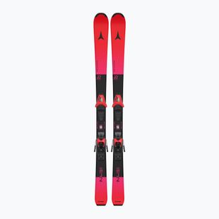 Vaikiškos kalnų slidės Atomic Redster J2 JTM + apkaustai C5 GW red tension/black