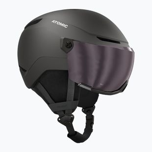 Vaikiškas slidinėjimo šalmas Atomic Revent Visor Jr black/red flash