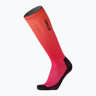 Slidinėjimo kojinės Atomic Pro Ski Sock red tension