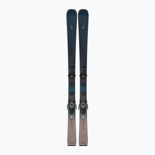 Moteriškos kalnų slidės + apkaustai Atomic Cloud Q9 + M10 GW dark slate